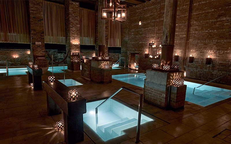 Does Aire ancient spa offer a spa-cation package with St Martin's Lane Hotel?