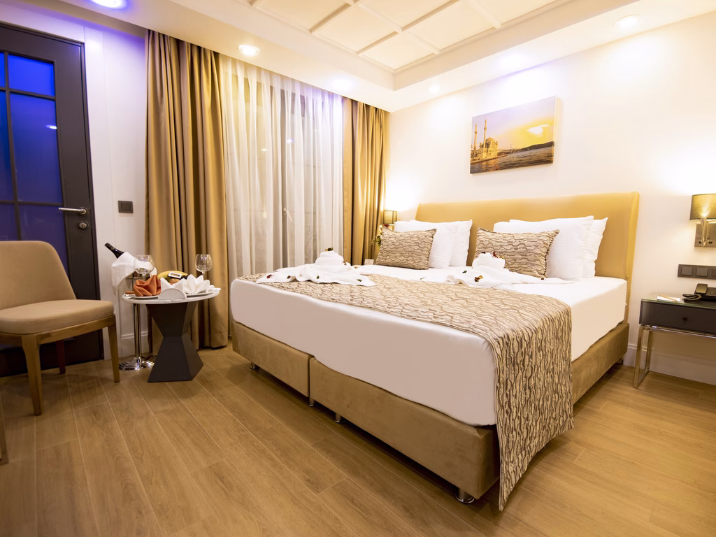 Are you eligible for a genius discount at antusa Design Hotel & Spa?
