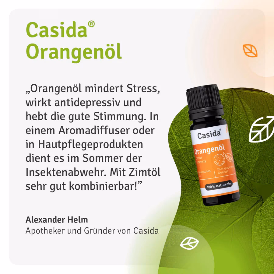 Wie wirkt Orangenöl auf das Zahnfleisch?