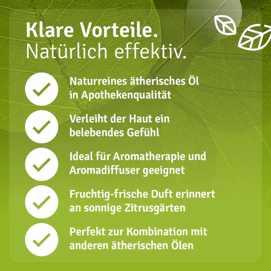 Was ist Orangenöl und wie wirkt es?