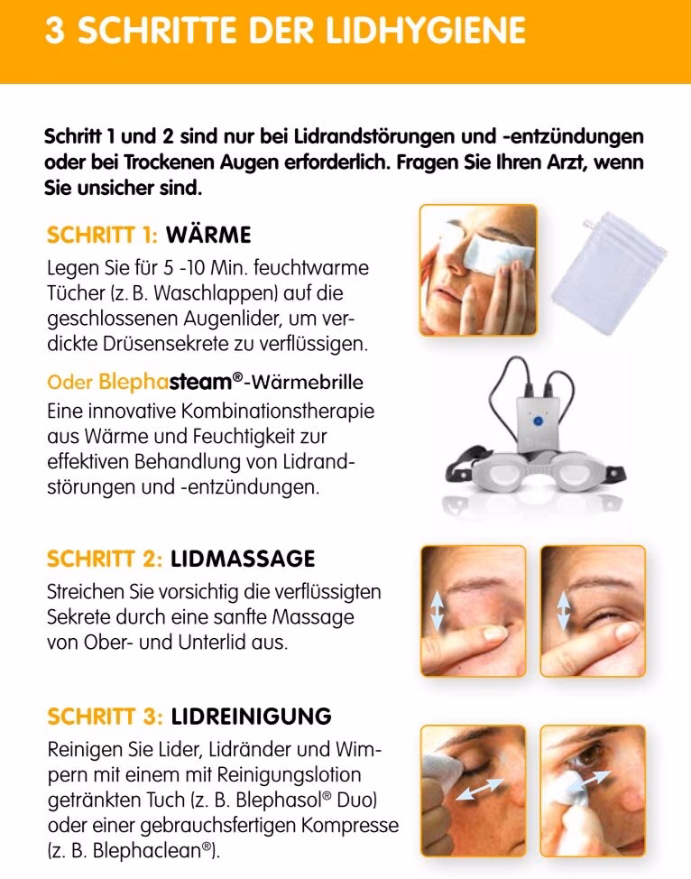 Was tun bei Hagelkorn im Auge?