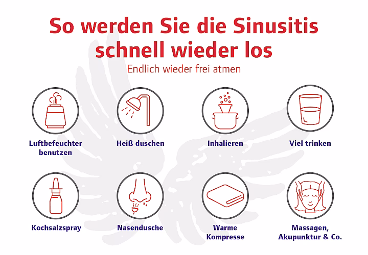 Wie massiert man die Nase?