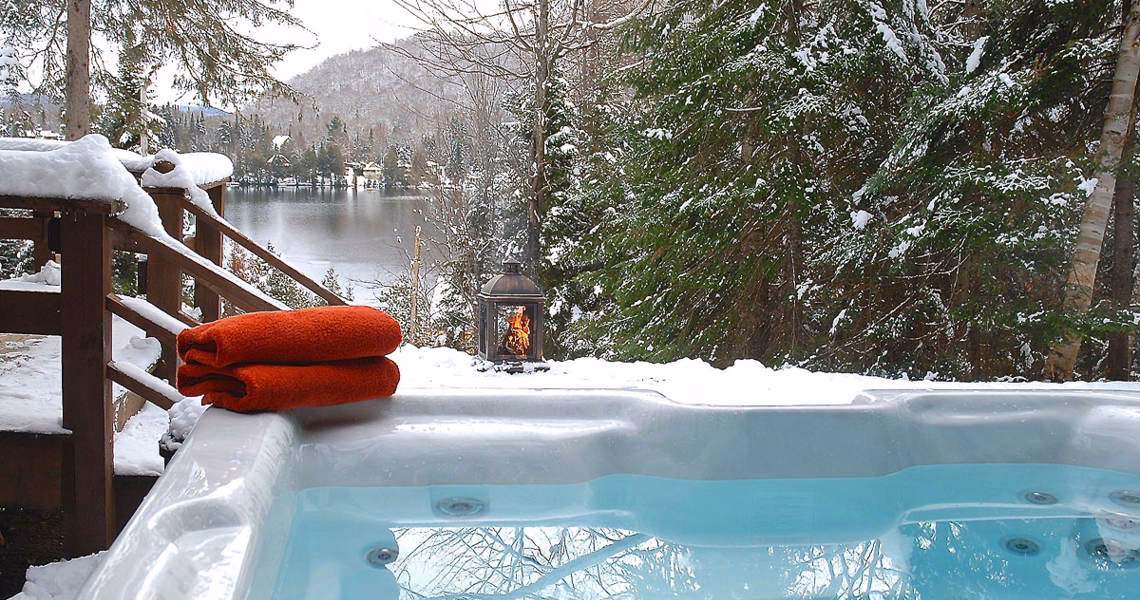 Combien de chalets avec spa sont disponibles au Québec ?