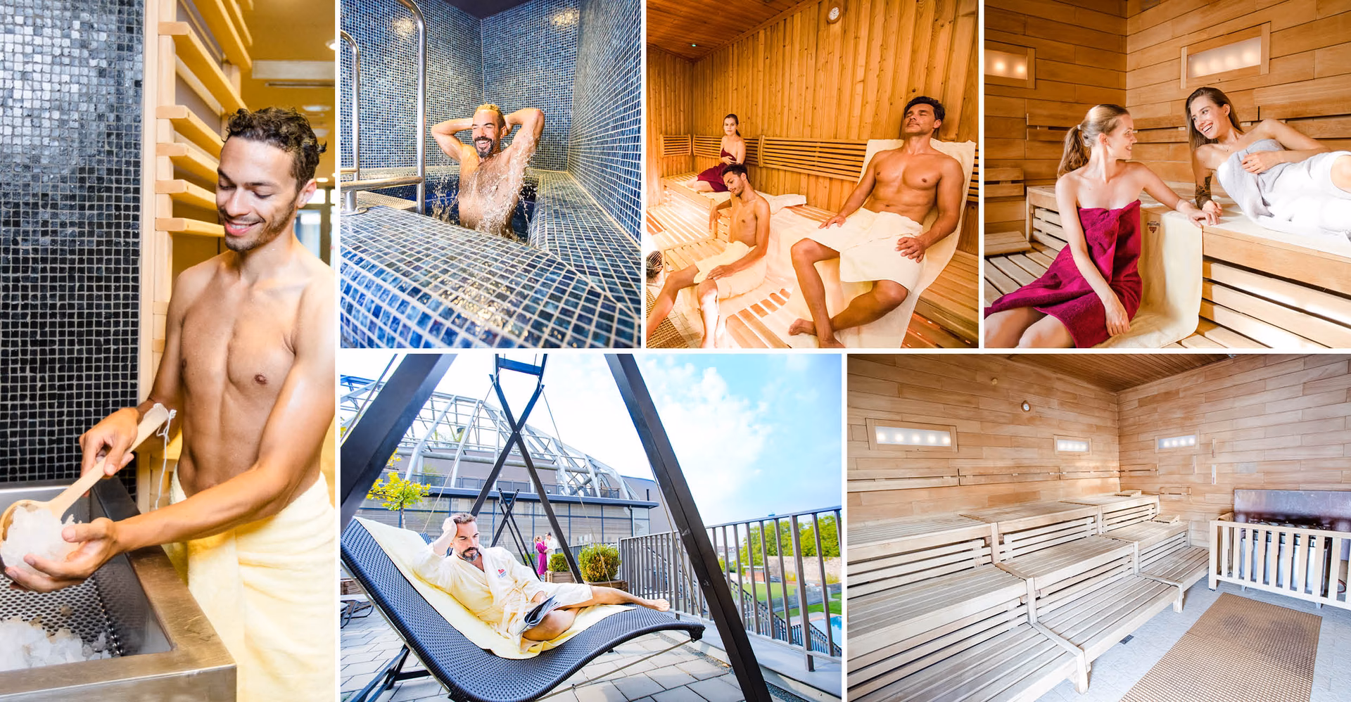 Was erwartet sie im Saunabereich?