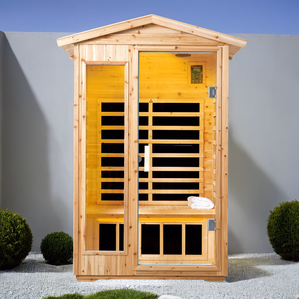 What is the difference between a sauna house and a portable sauna?