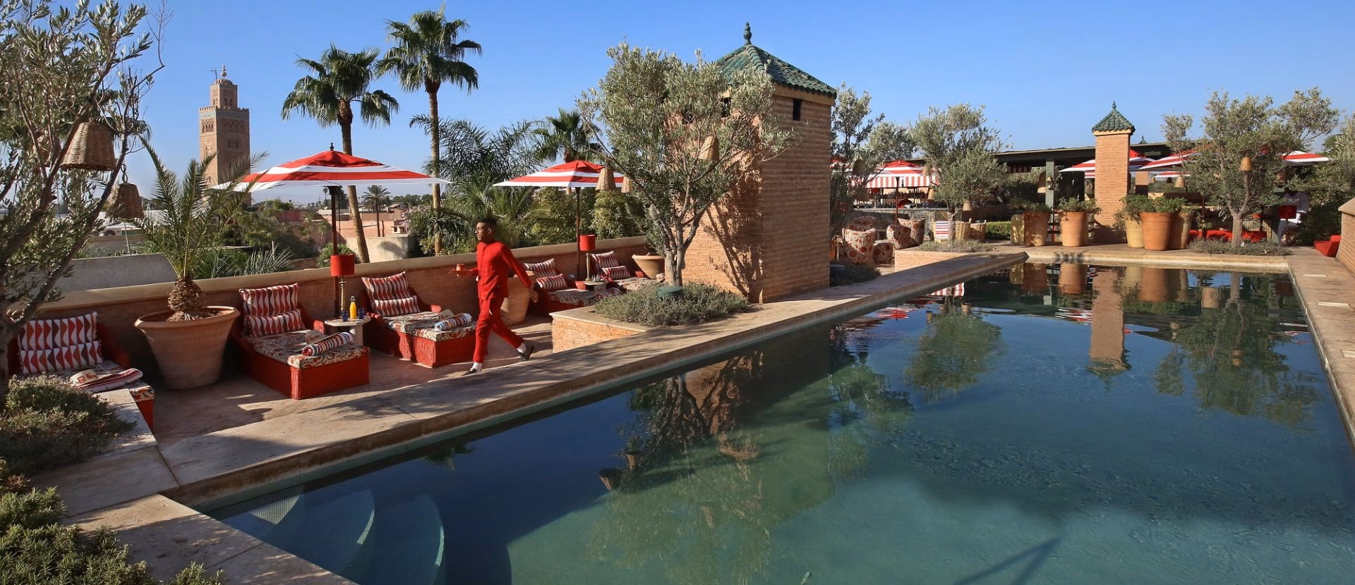 Does El Fenn have a swimming pool?