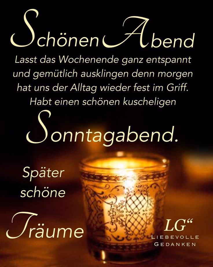 Wie schreibe ich einen friedlichen Sonntag?