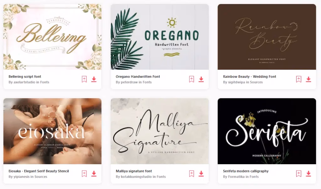 Where can I download beauty spa font?