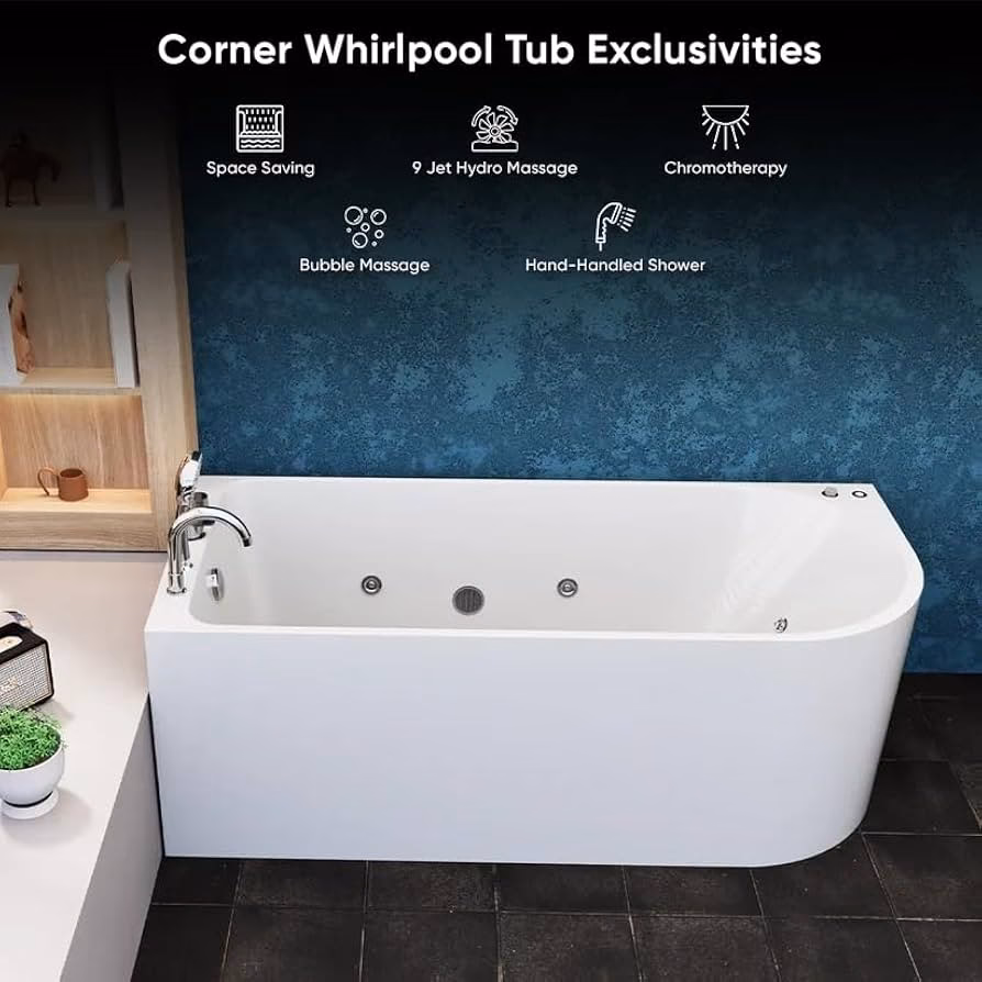 Can a Corner Spa fit in a bathroom?