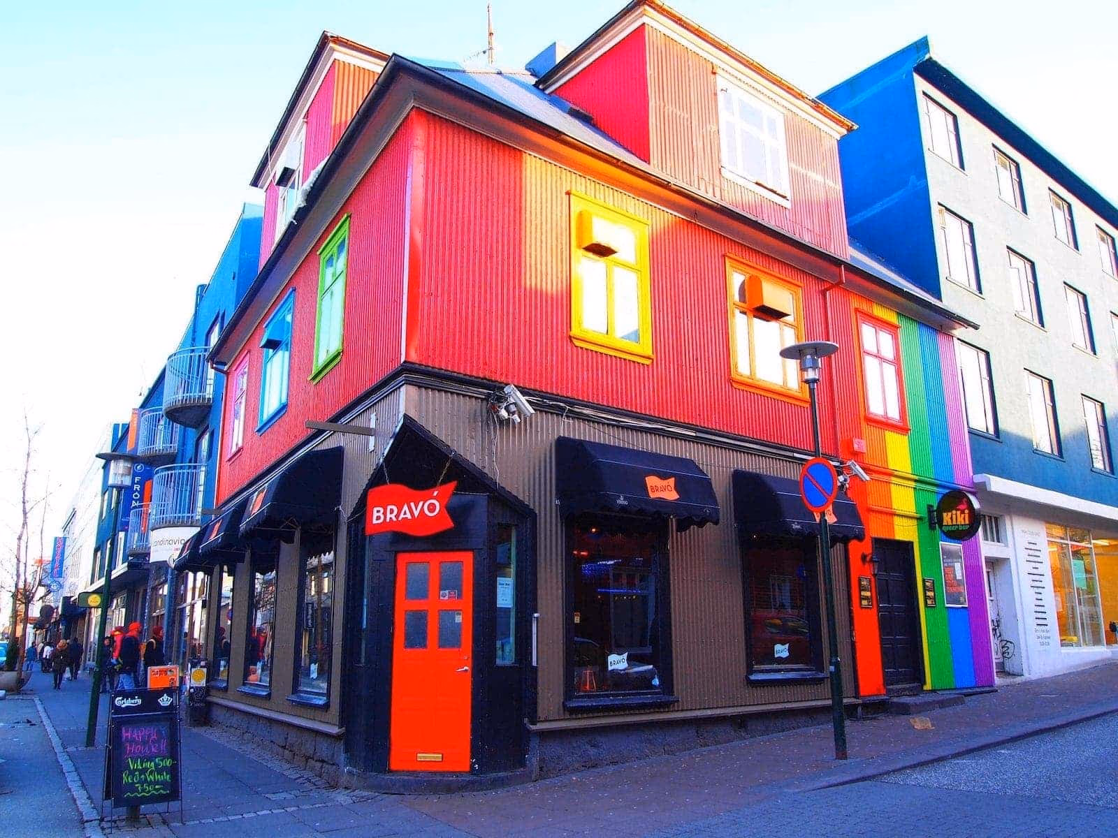Is Kiki Queen Bar a gay hangout in Reykjavik?