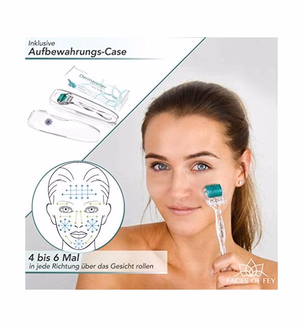 Wie wirkt sich ein nadelroller auf die Haut aus?