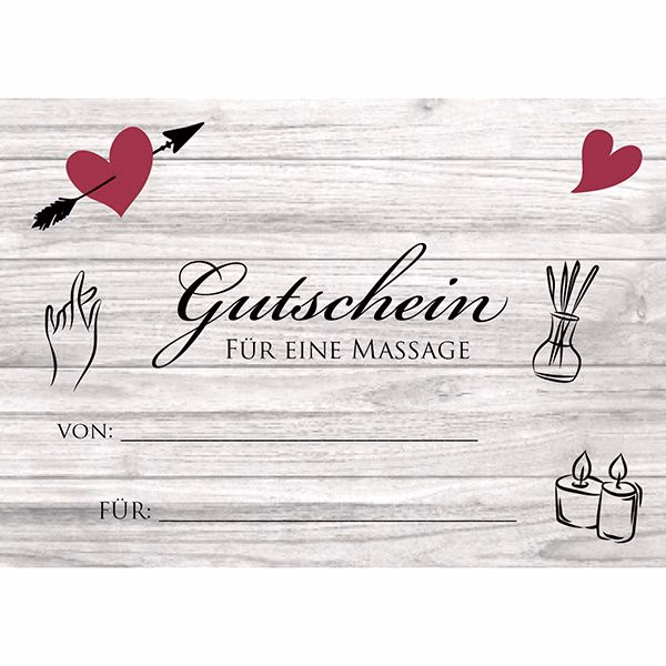 Was bedeutet es wenn man eine Massage schenkt?