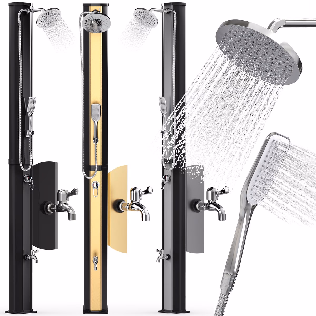 Welche Arten von Duschen gibt es?