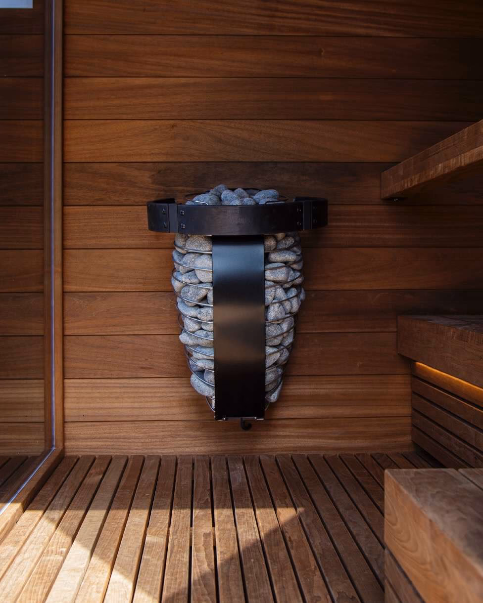 Was ist eine holzbeheizte Sauna?