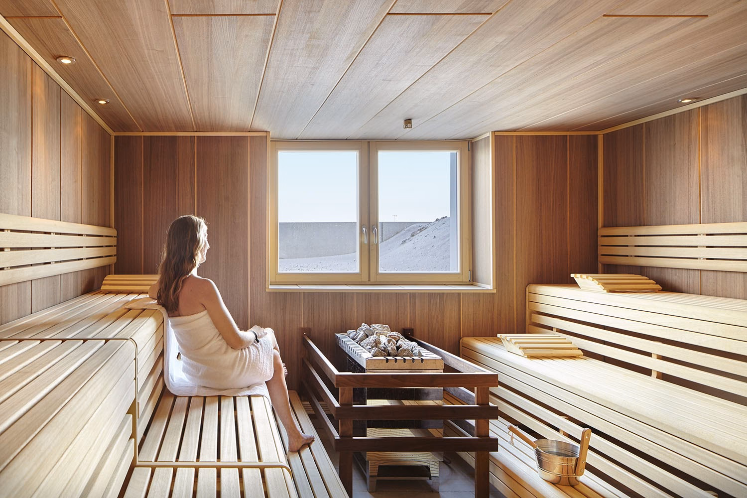 Was kann man nach dem Saunagang machen?