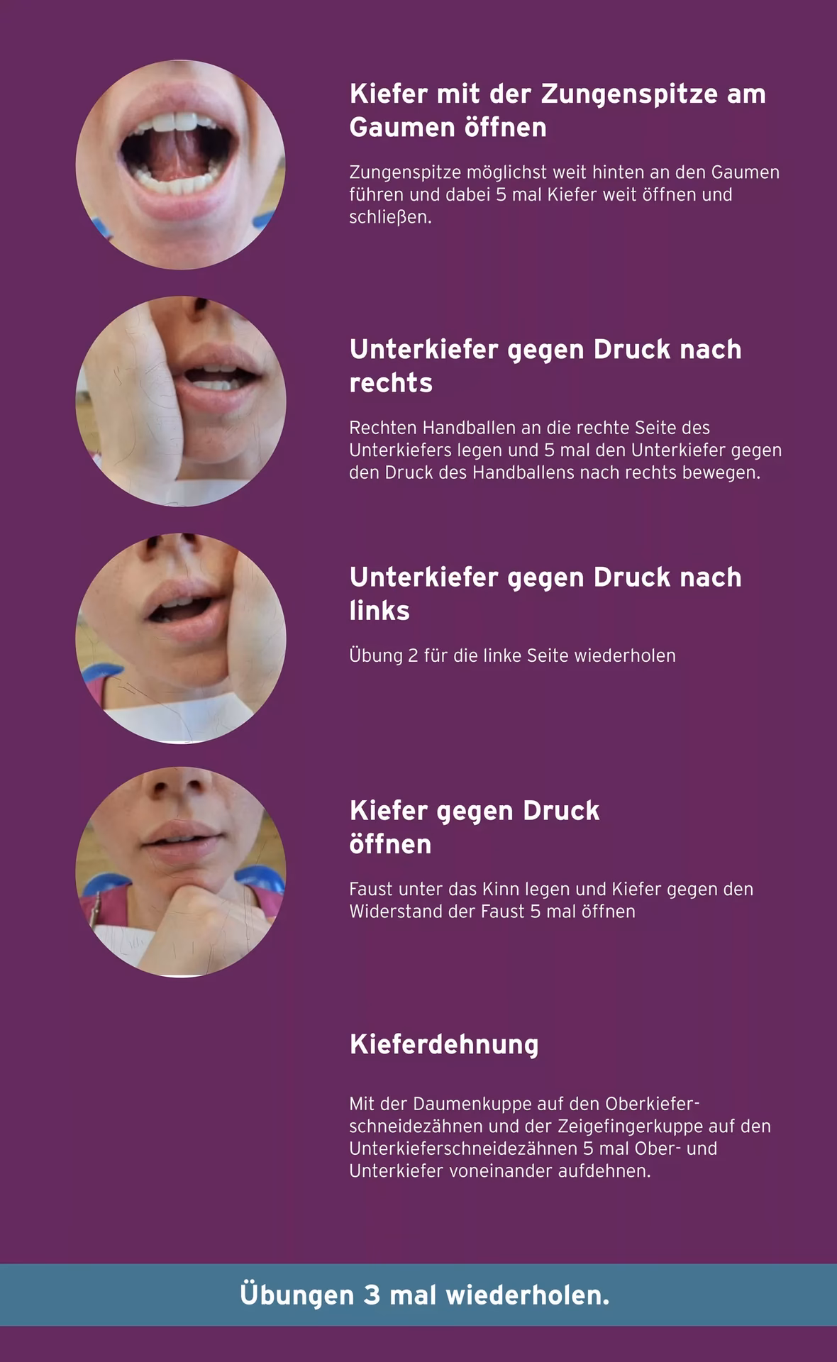 Was sind die Ursachen für Kaumuskel- und Kiefergelenkbeschwerden?