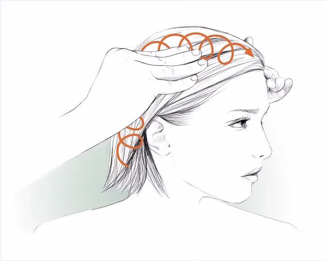 Wie wirkt sich eine Massage auf die Kopfhaut aus?