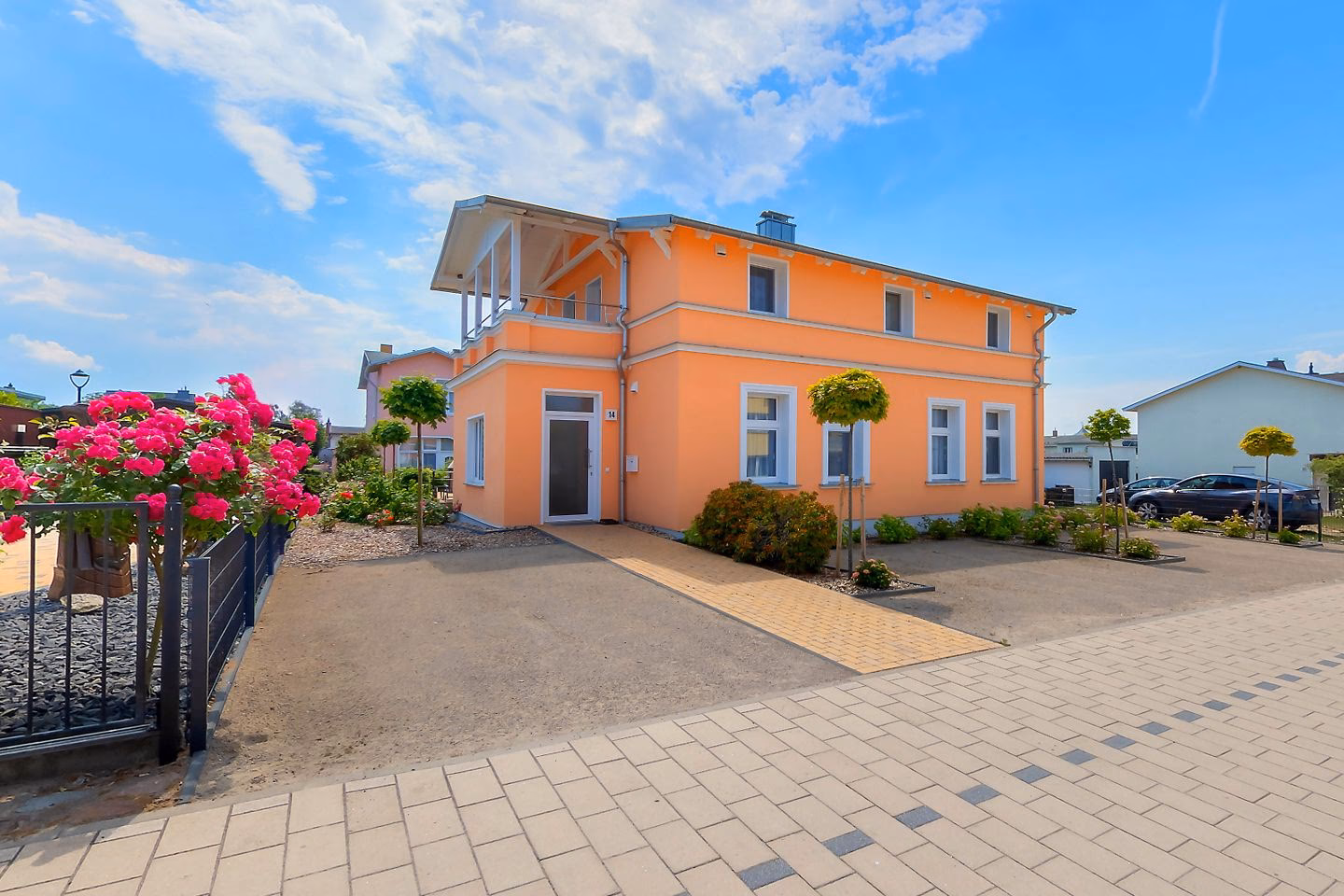 Wie groß ist das Ferienhaus auf Usedom?