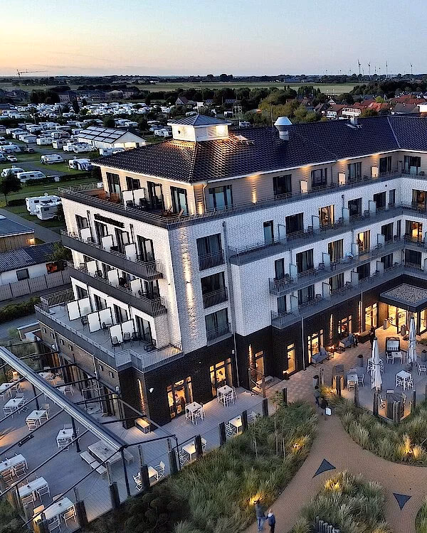 Was bietet das Restaurant 'Deichperle'?