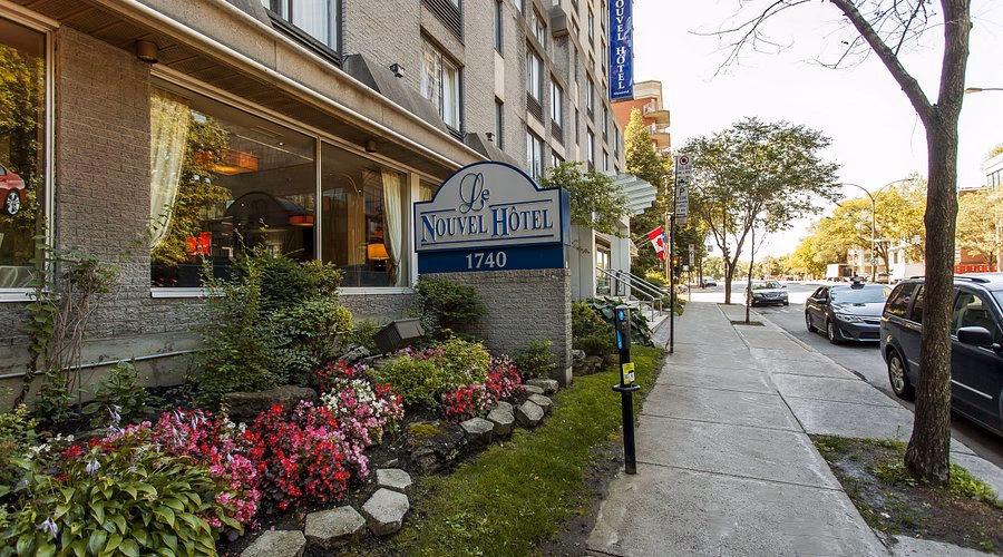 How far is Le Nouvel hotel from Georges-Vanier subway station?