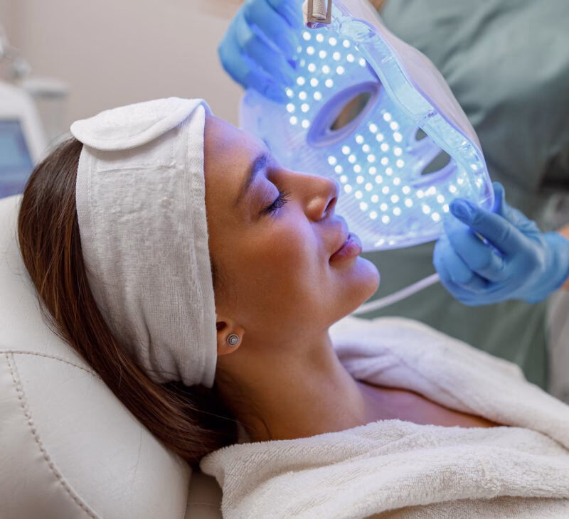 Wie funktioniert eine LED Maske?