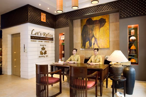 Where is let's relax spa located in Phuket?