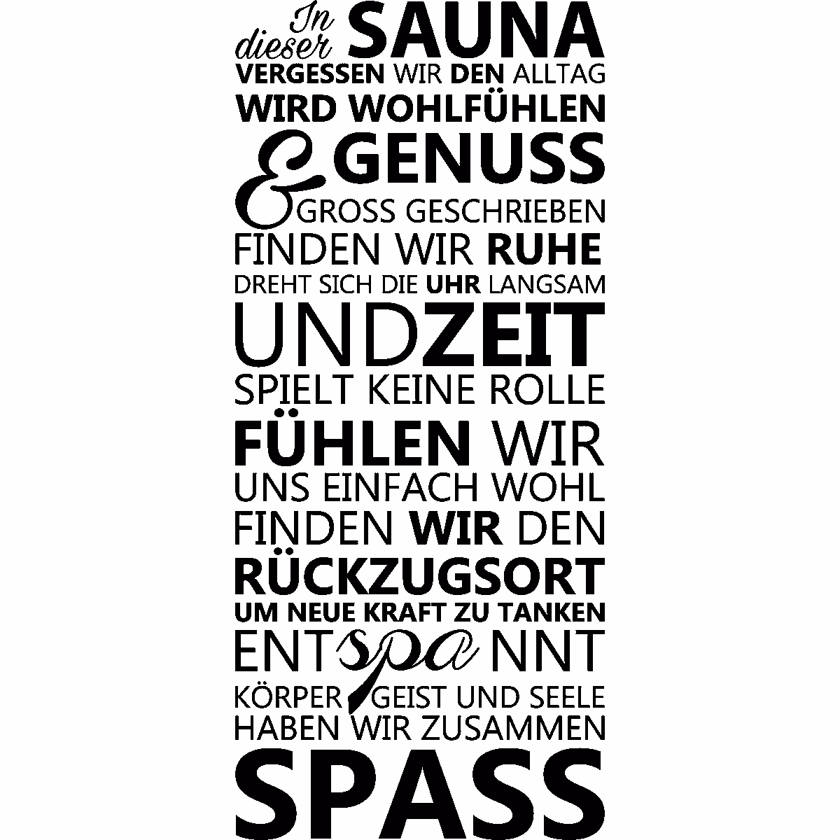 Warum wurde ich aus der Sauna verbannt?