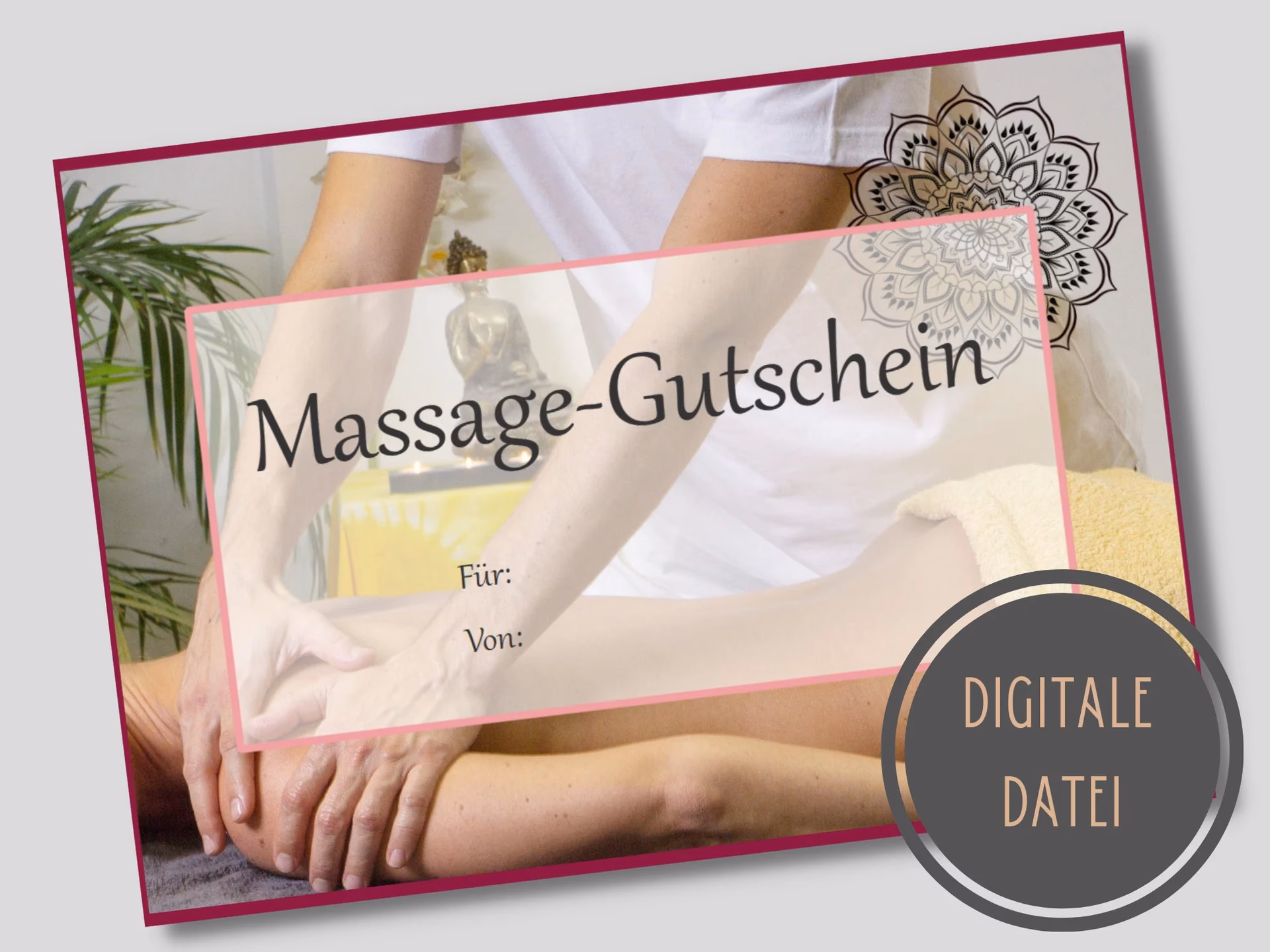 Was sind die Vorteile eines Gutscheines für Massage und Wellnessanwendungen?