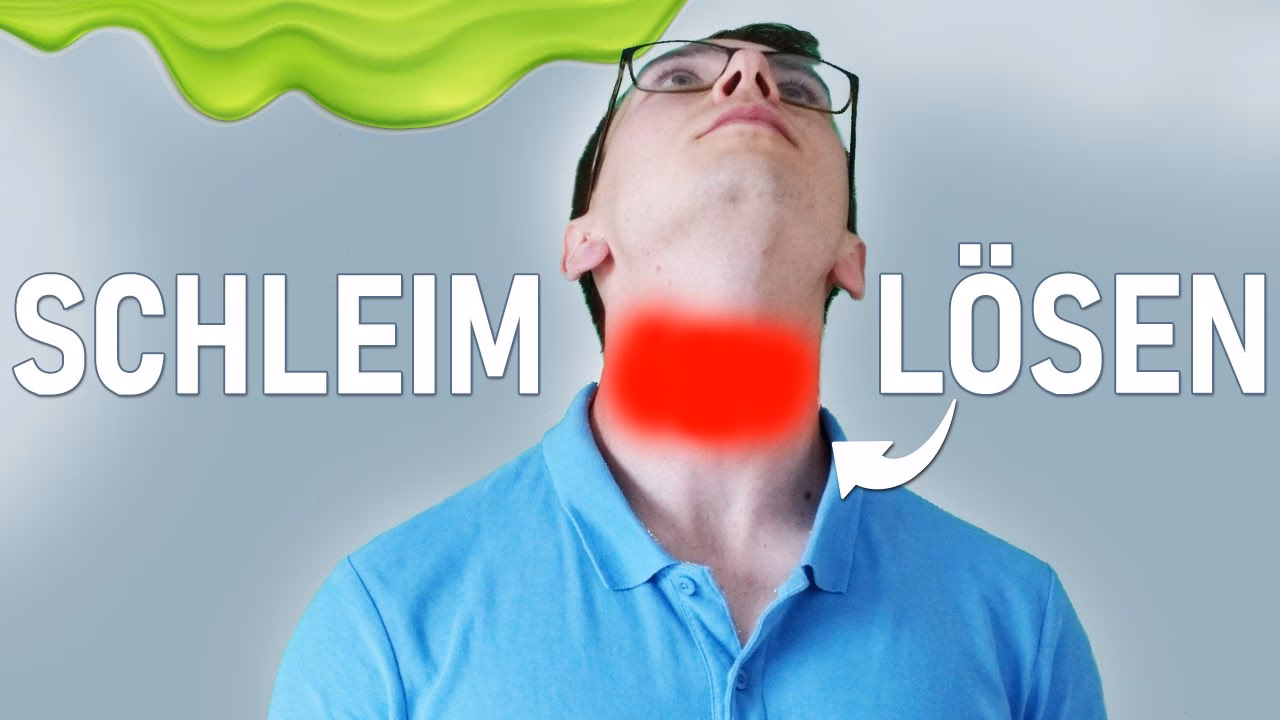 Wie kann man Schleim im Hals loswerden?
