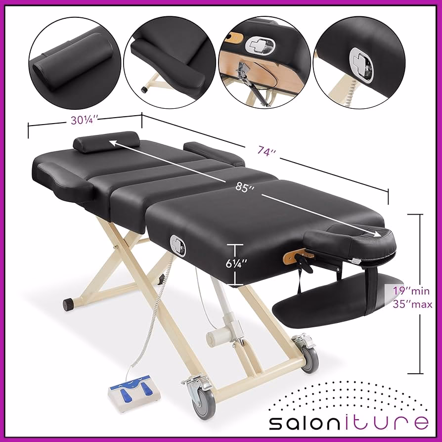 Are all massage tables the same size?