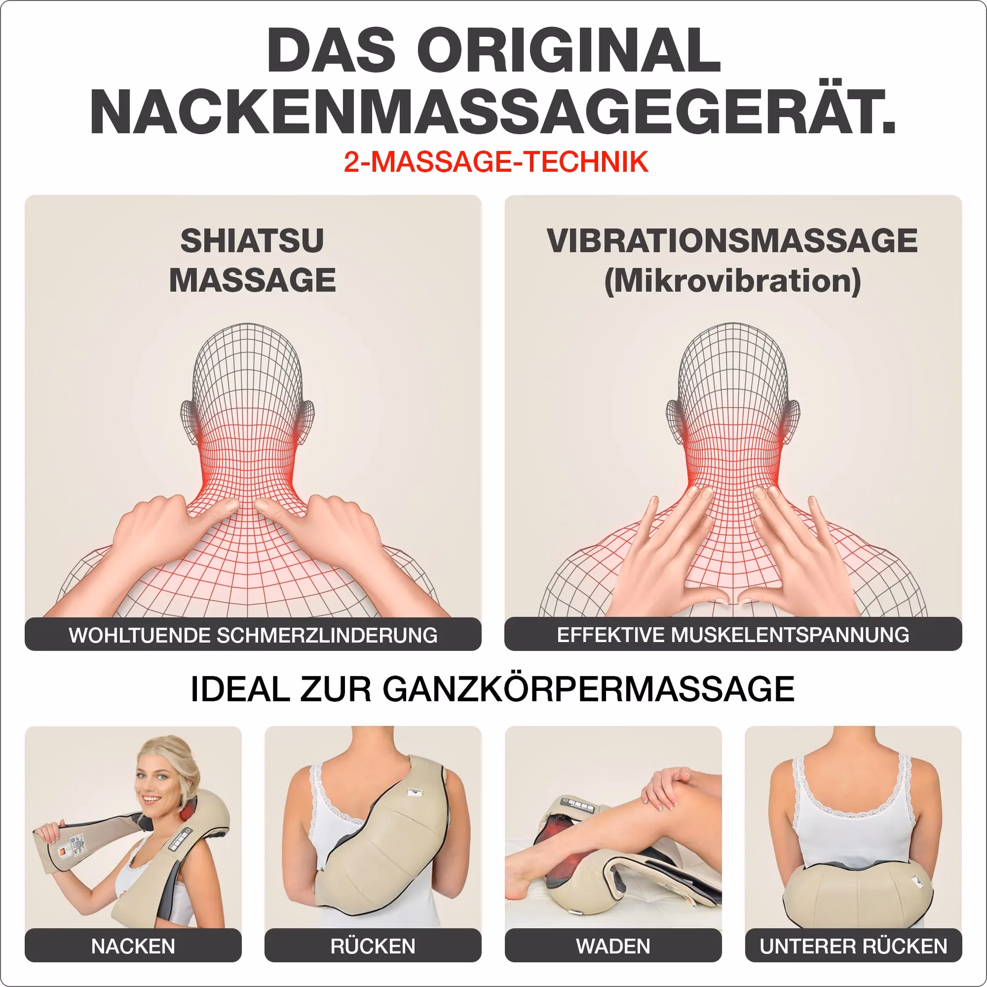 Wie wirkt sich Nackenmassage auf die Lymphdrainage aus?