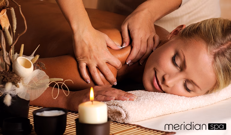 How does meridian point massage work?