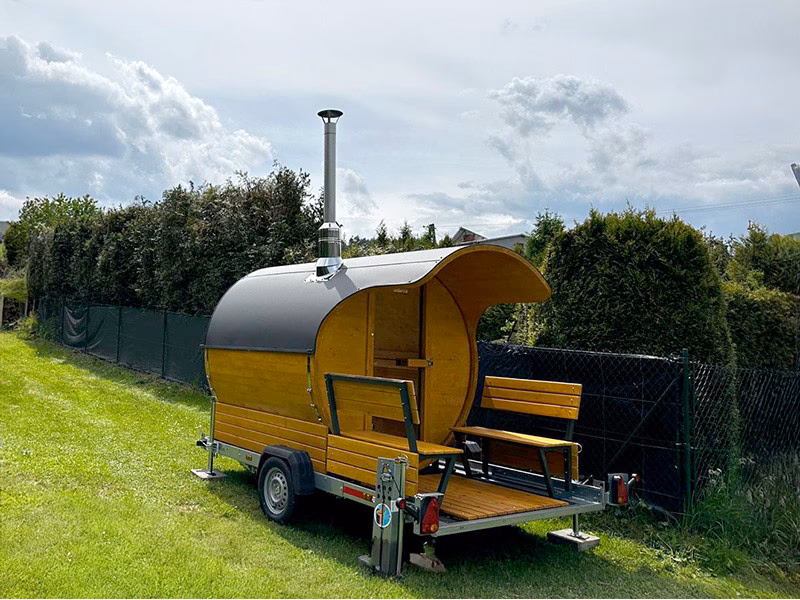 Wie groß ist eine traditionelle Sauna?