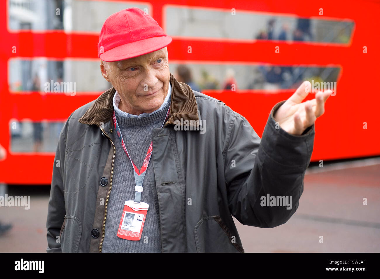 Why did Niki Lauda not participate in the leviathan German circuit?