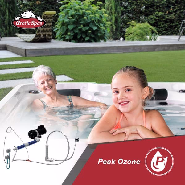 What is ozone in a hot tub?