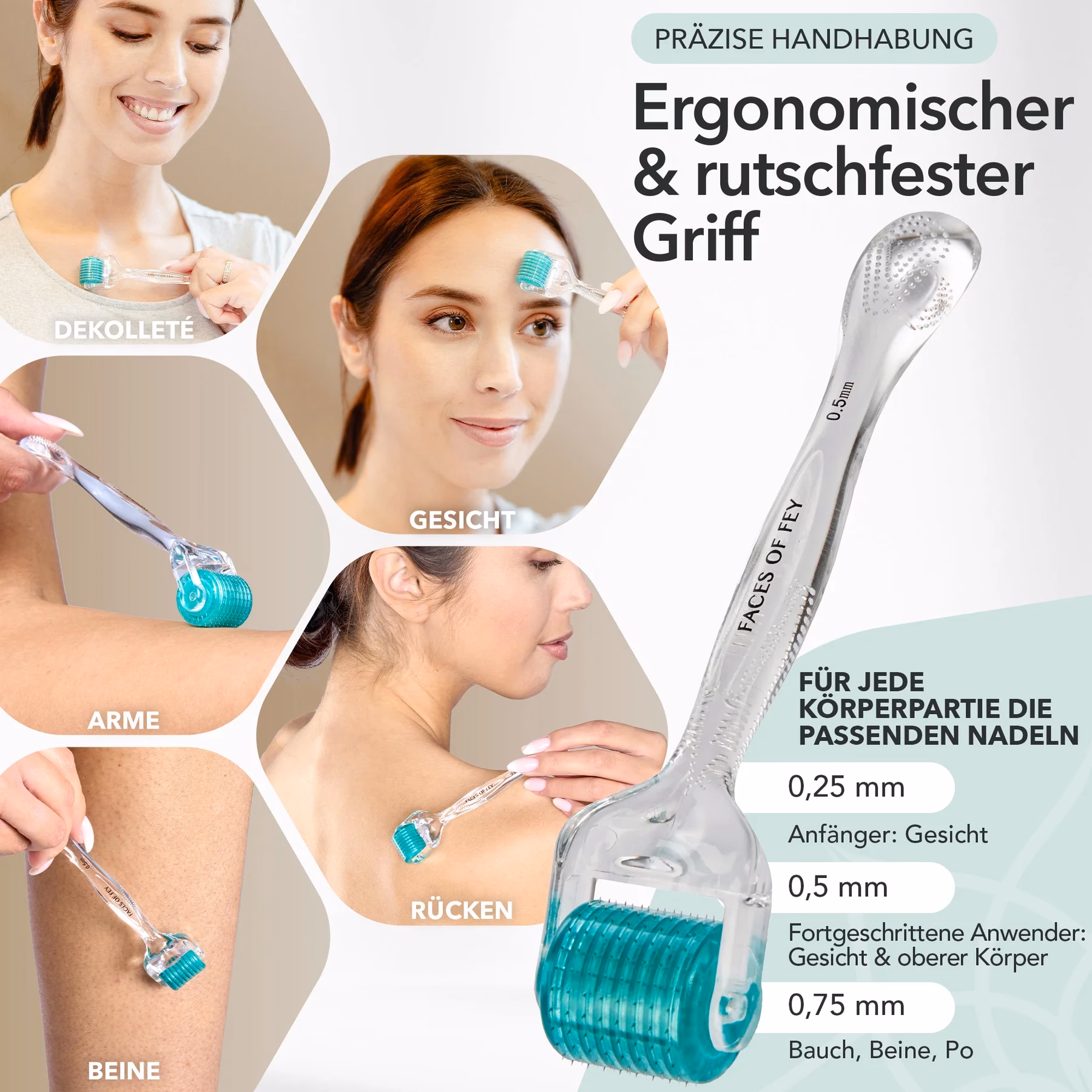 Wie viele Nadeln hat ein Nadelroller?