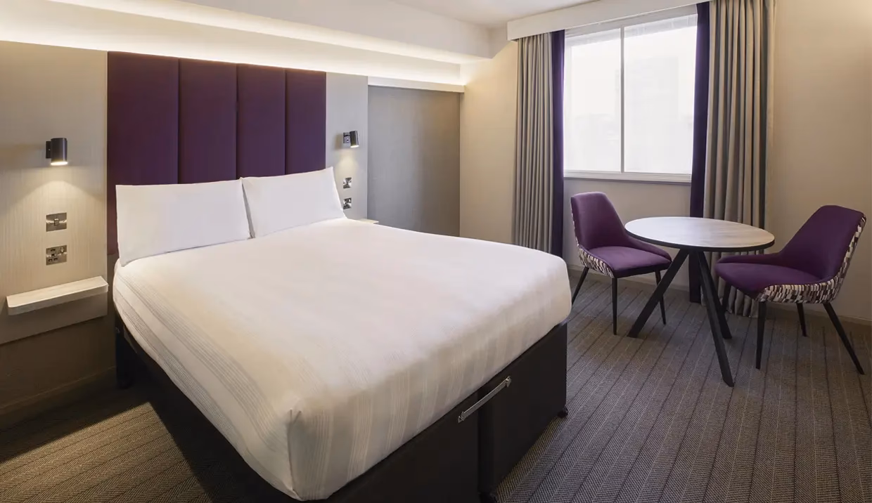 What time is check-in at Premier Inn Leamington Spa town centre?