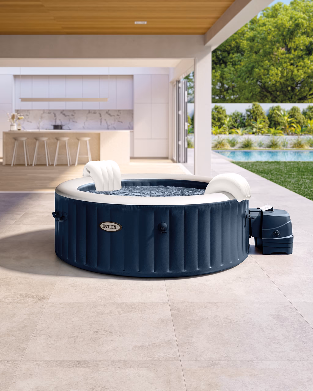 How many volts does Intex purespa plus need?