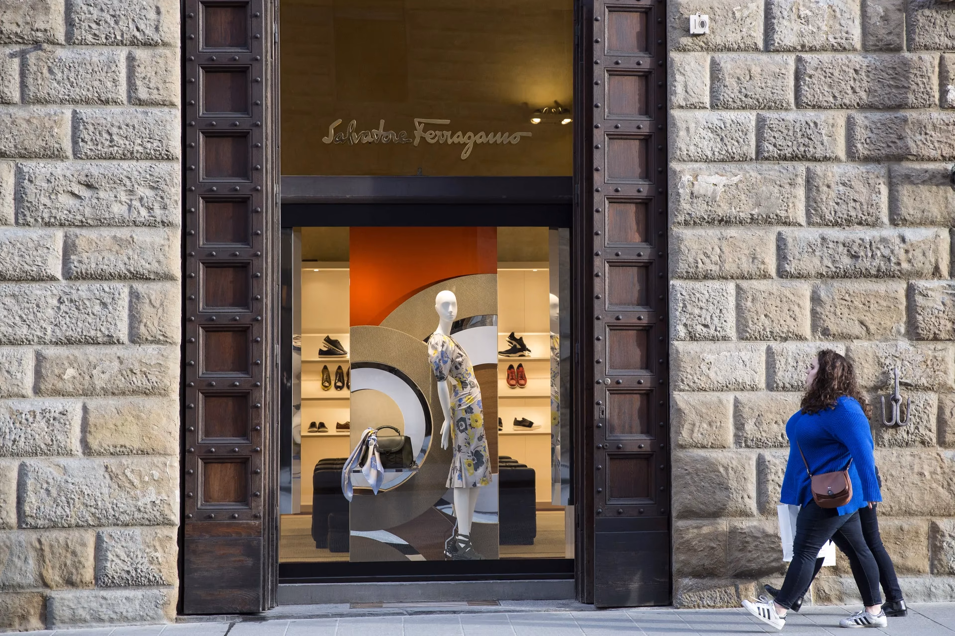 When did Salvatore Ferragamo rebrand?