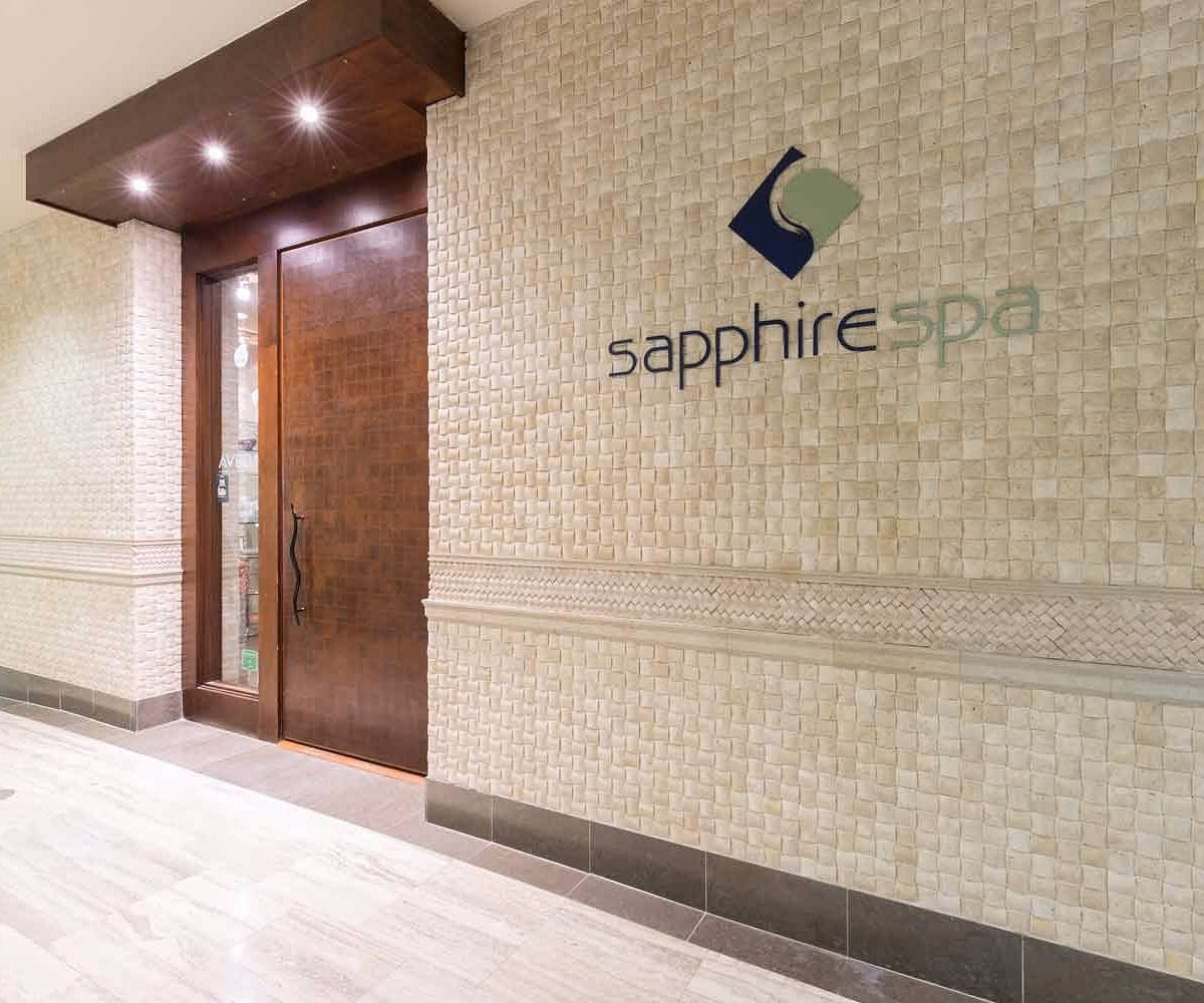 What services does Sapphire therapeutic spa offer?