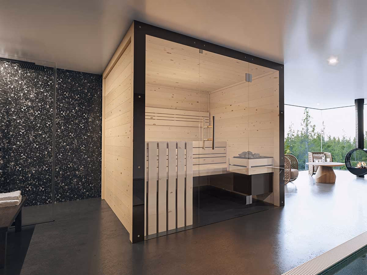 Was braucht man für eine selbstgebaute Sauna?