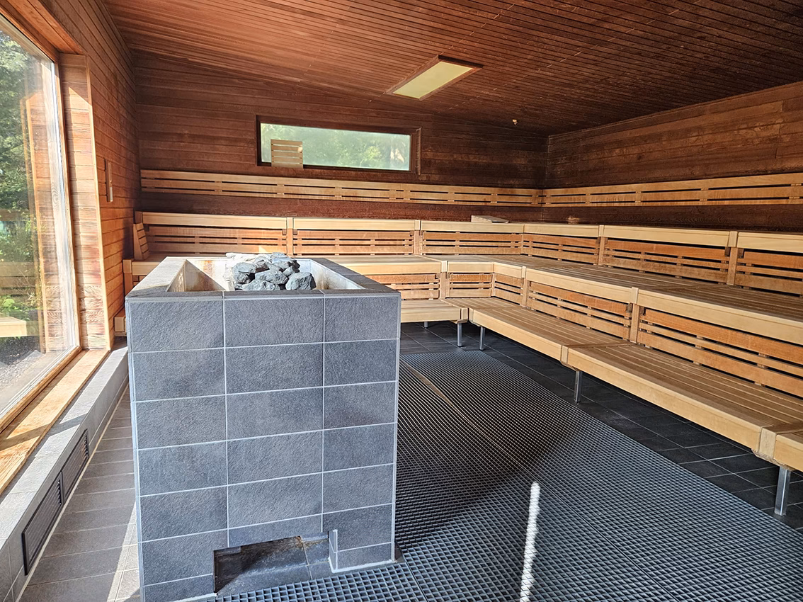 Welche Möglichkeiten bietet die Sauna?