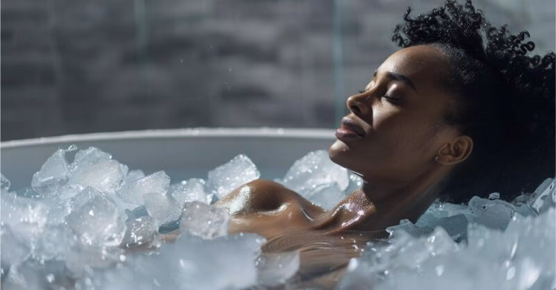 Wie lange sollte man im Eisbad bleiben?