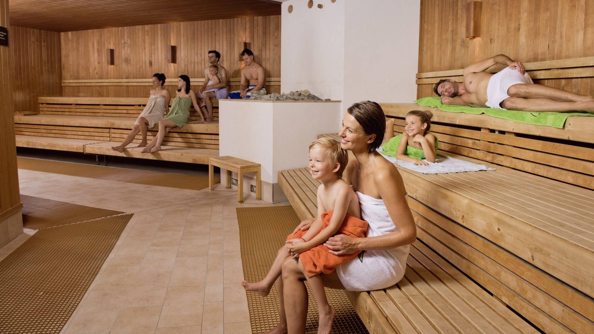 Wer darf die Sauna benutzen?