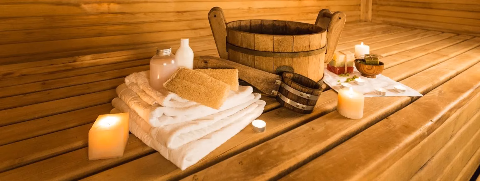 Was tun gegen Flecken in der Sauna?