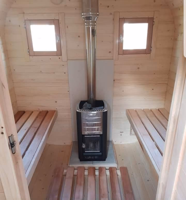 Wie warm ist es in der finnischen Sauna?