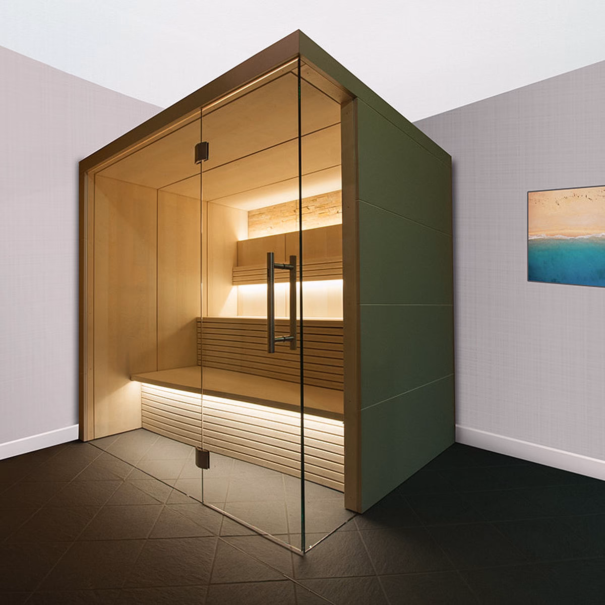 Was muss ich bei der Auswahl einer Sauna Glaswand beachten?