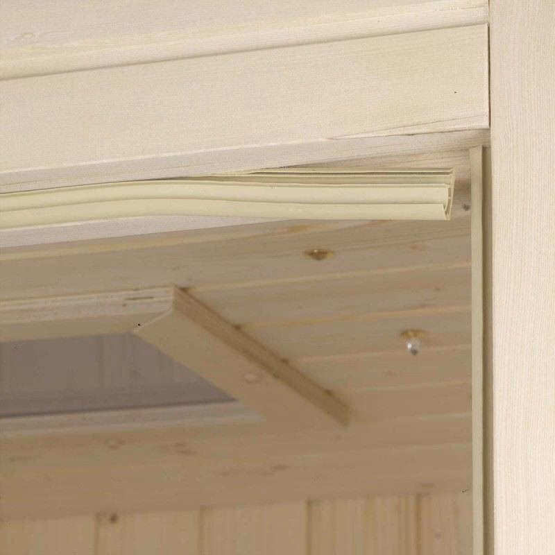 Wie breit ist der Spalt zwischen der Glastüre und der Glaswand?