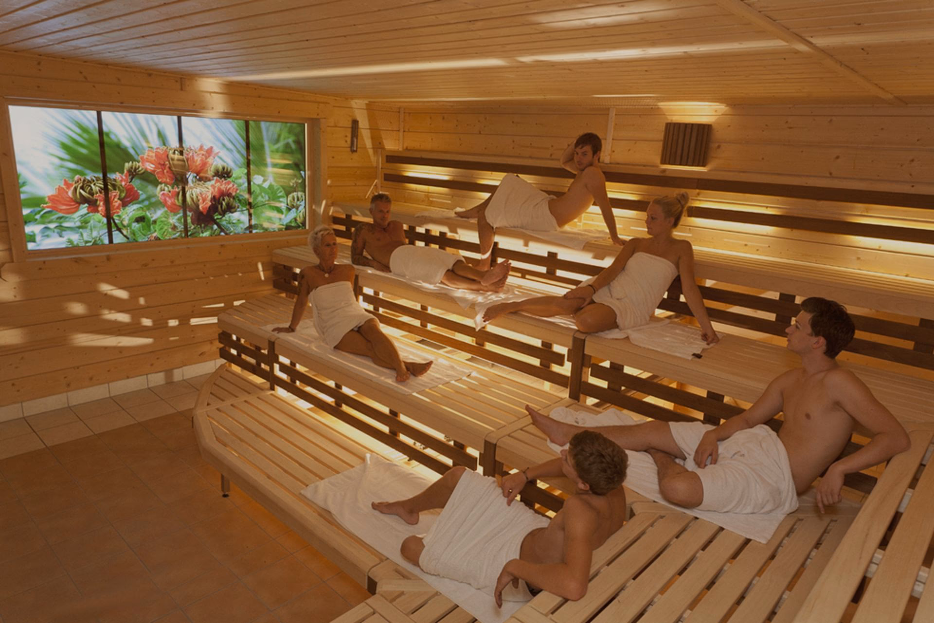 Was kann man in der Sauna machen?