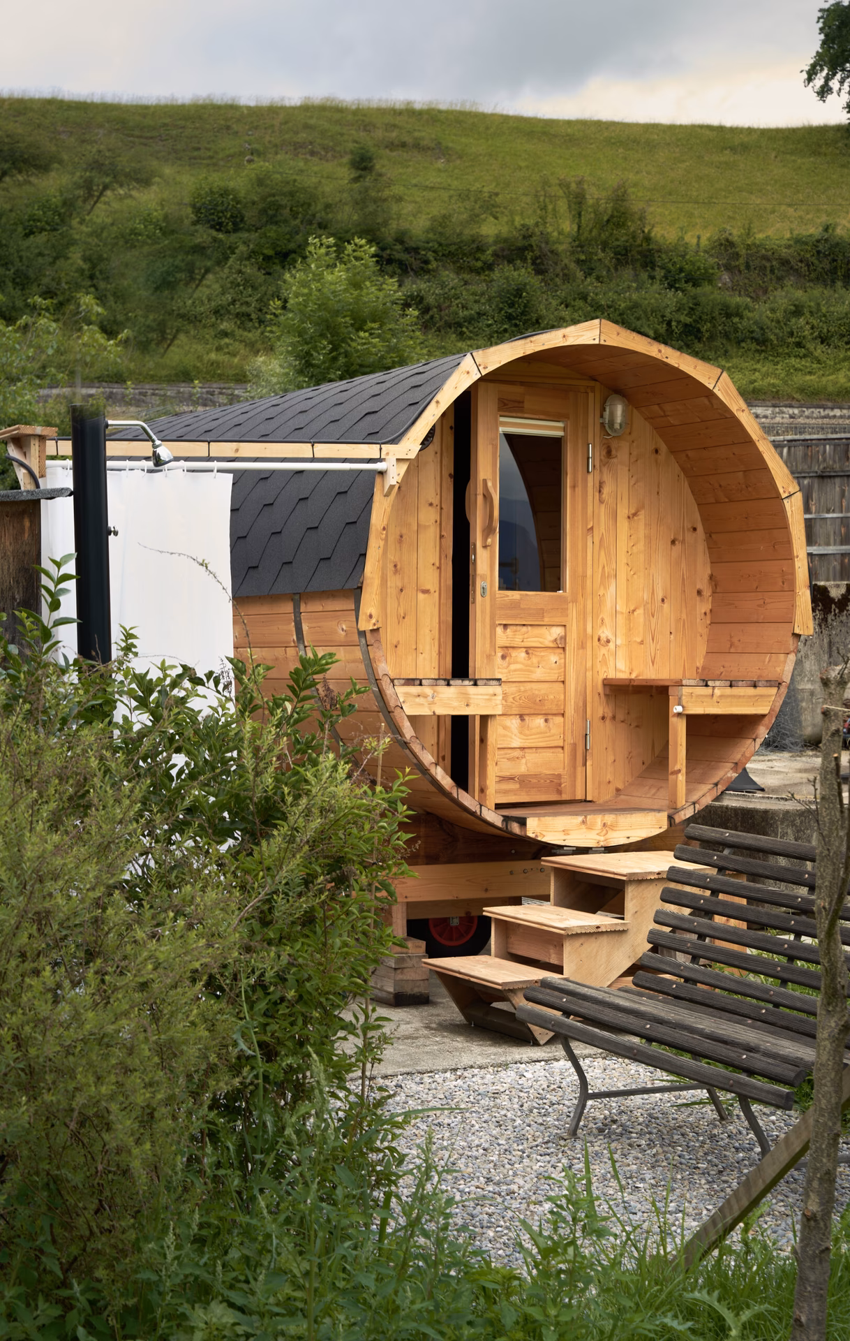 Was ist das Besondere an der Panorama-Sauna?